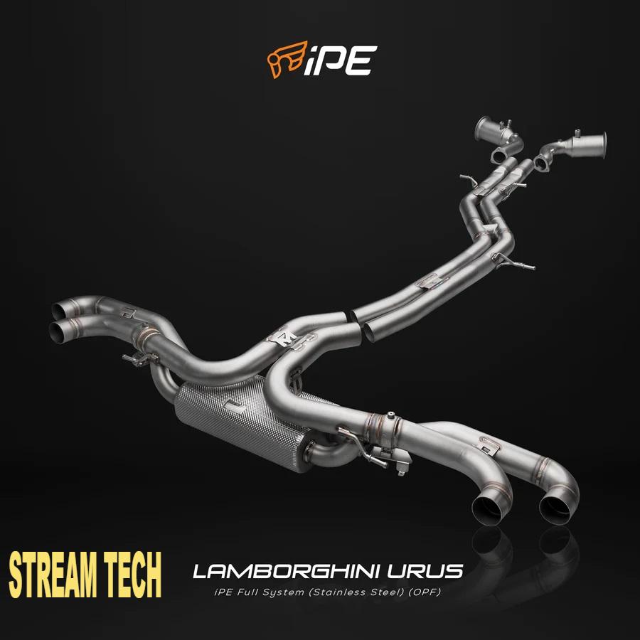iPE イノテック Lamborghini ウルス用 可変バルブ マフラー フルシステム ステンレス製 キャタライザー テールエンド ランボルギーニ Urus SUV フルタイム 4WD |  | 04