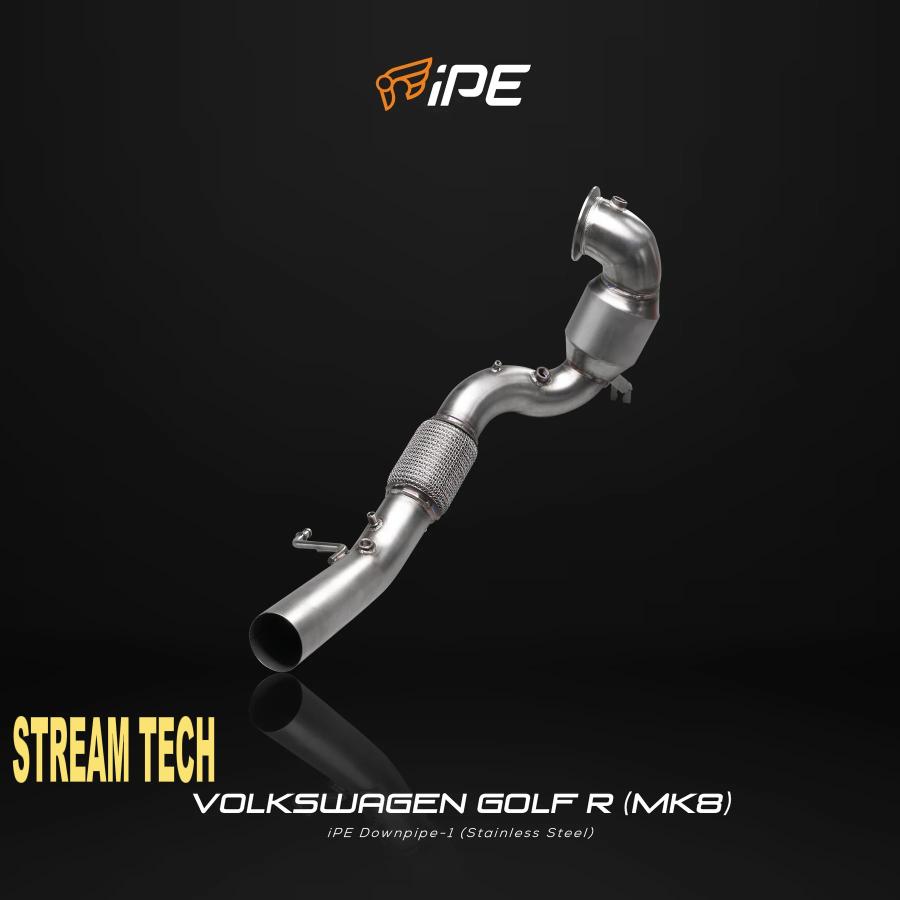 iPE イノテック Volkswagen ゴルフ8 R用 可変バルブ マフラー フル