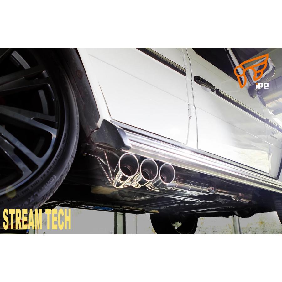 iPE イノテック BENZ W463 G500 4×4 4.0L用 可変バルブ マフラー ステンレス製 テールエンド メルセデス ベンツ Gクラス G550 スクエアード V8 BiTurbo |  | 02