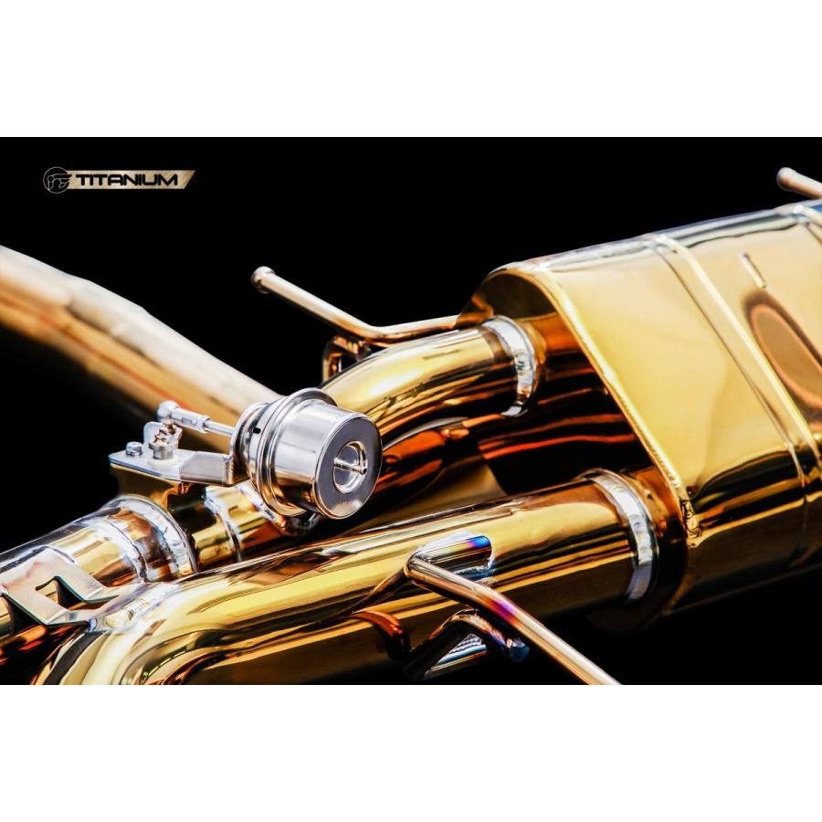 iPE イノテック NISSAN R35 GT-R用 チタン製 可変バルブ マフラー フル