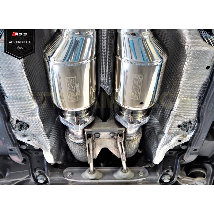 Wanda※アウディRS3専用ワンオフマフラー(説明閲覧の上ご購入下さい) iPE イノテック AUDI 8V RS3 スポーツバック 前期用 可変バルブ