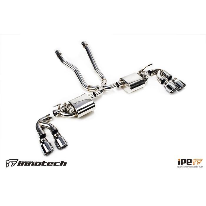 iPE イノテック PORSCHE 958 カイエン 4.8L ターボ用 可変バルブ マフラー ポルシェ | 