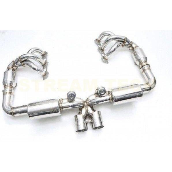 iPE イノテック PORSCHE 991 GT3 RS用 可変バルブ マフラー フルシステム ステンレス製 テールエンド ポルシェ 911 991.1 991.2 |  | 04