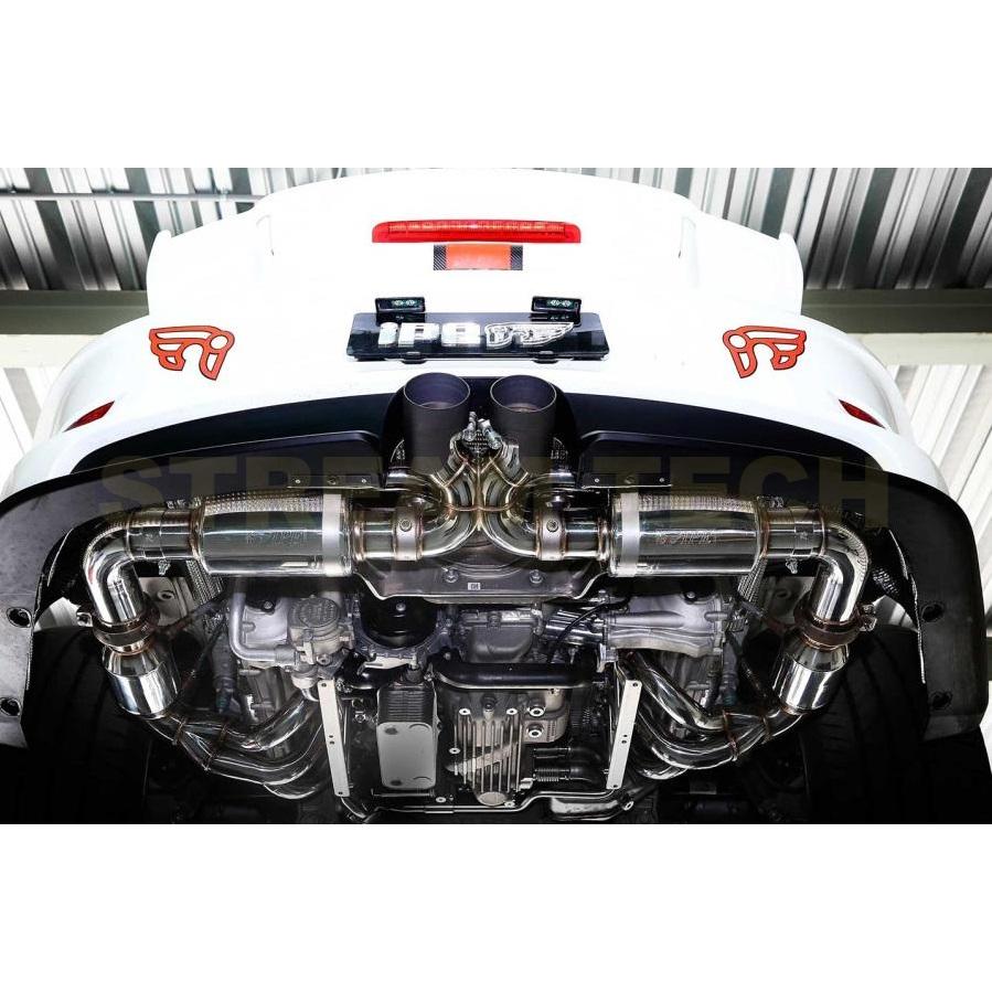 iPE イノテック PORSCHE 991 GT3 RS用 エキマニ ステンレス製 ストレート スポーツ 触媒 キャタライザー ポルシェ 911 991.1 991.2 |  | 02