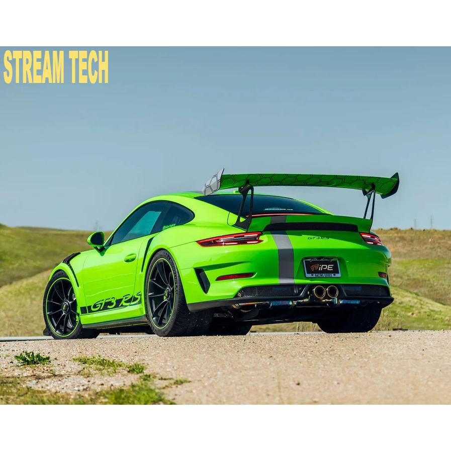 iPE イノテック PORSCHE 991 GT3 RS用 可変バルブ マフラー フルシステム チタン製 テールエンド ポルシェ 911 991.1 991.2 |  | 17