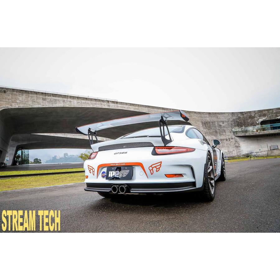 iPE イノテック PORSCHE 991 GT3 RS用 可変バルブ マフラー チタン製 テールエンド ポルシェ 911 991.1 991.2 |  | 12