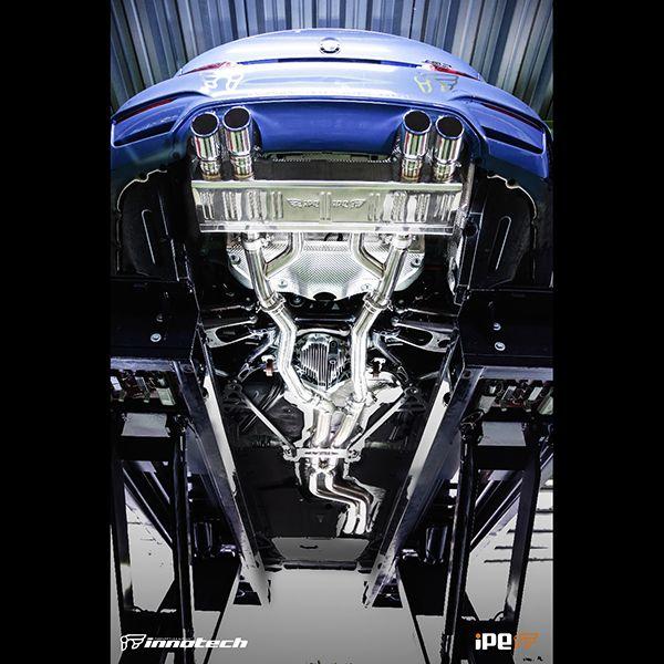 iPE イノテック BMW F80 M3 F82 F83 M4用 可変バルブ マフラー フルシステム Circuitバージョン ステンレス製 テールエンド |  | 01