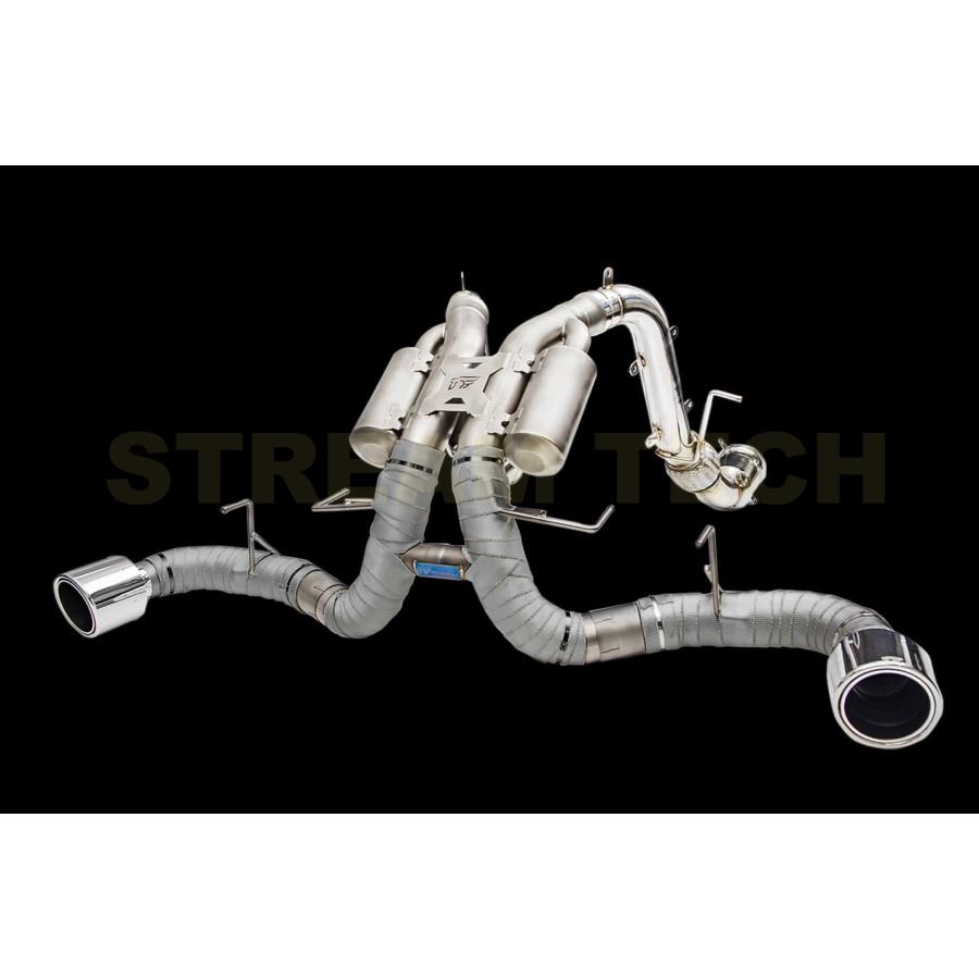 iPE イノテック McLaren 540C 570S 570GT用 ハイパフォーマンス マフラー フルシステム チタン製 キャタライザー テールエンド マクラーレン クーペ スパイダー |  | 04