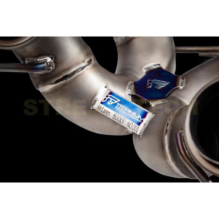 iPE イノテック McLaren 600LT用 ハイパフォーマンス マフラー フルシステム チタン製 キャタライザー テールエンド マクラーレン クーペ |  | 09