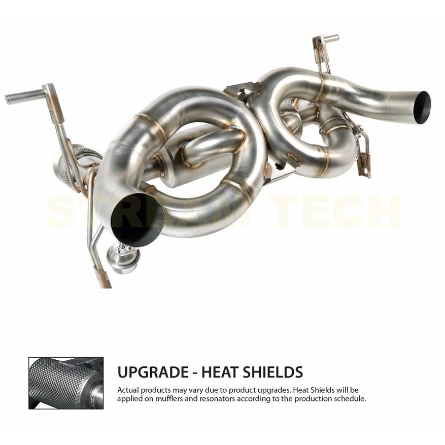 iPE イノテック Lamborghini ウラカン LP640-4 ペルフォルマンテ用 可変バルブ マフラー ステンレス製 ランボルギーニ Huracan Performante クーペ スパイダー |  | 03