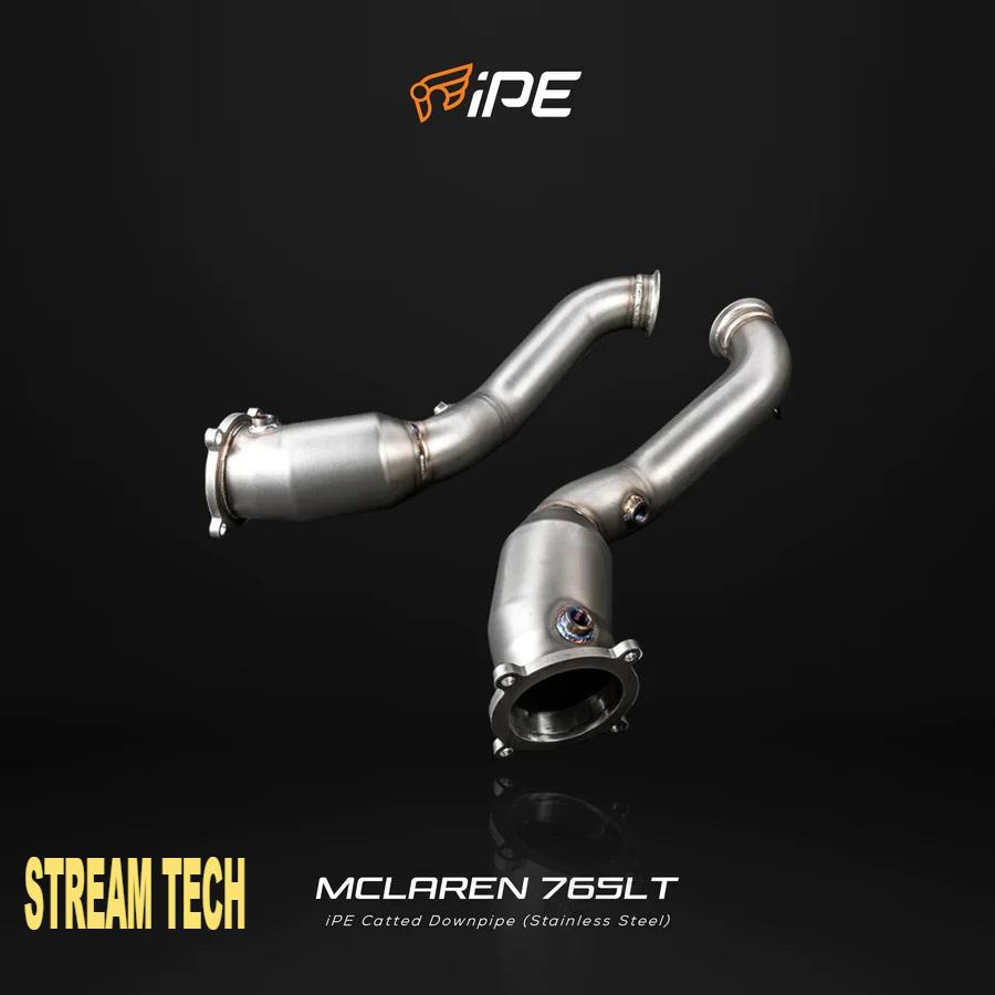 iPE イノテック McLaren 765LT用 ダウンパイプ ステンレス製 触媒 ストレート スポーツ キャタライザー マクラーレン Coupe Spider |  | 01
