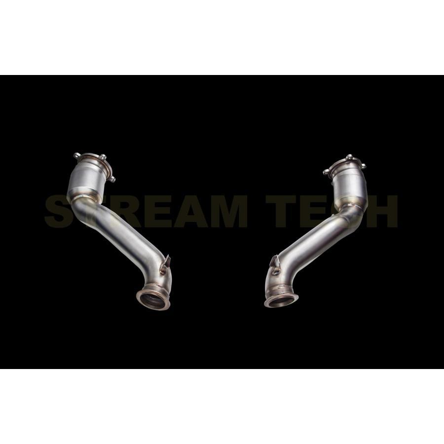 iPE イノテック McLaren 765LT用 ダウンパイプ ステンレス製 触媒 ストレート スポーツ キャタライザー マクラーレン Coupe Spider |  | 02