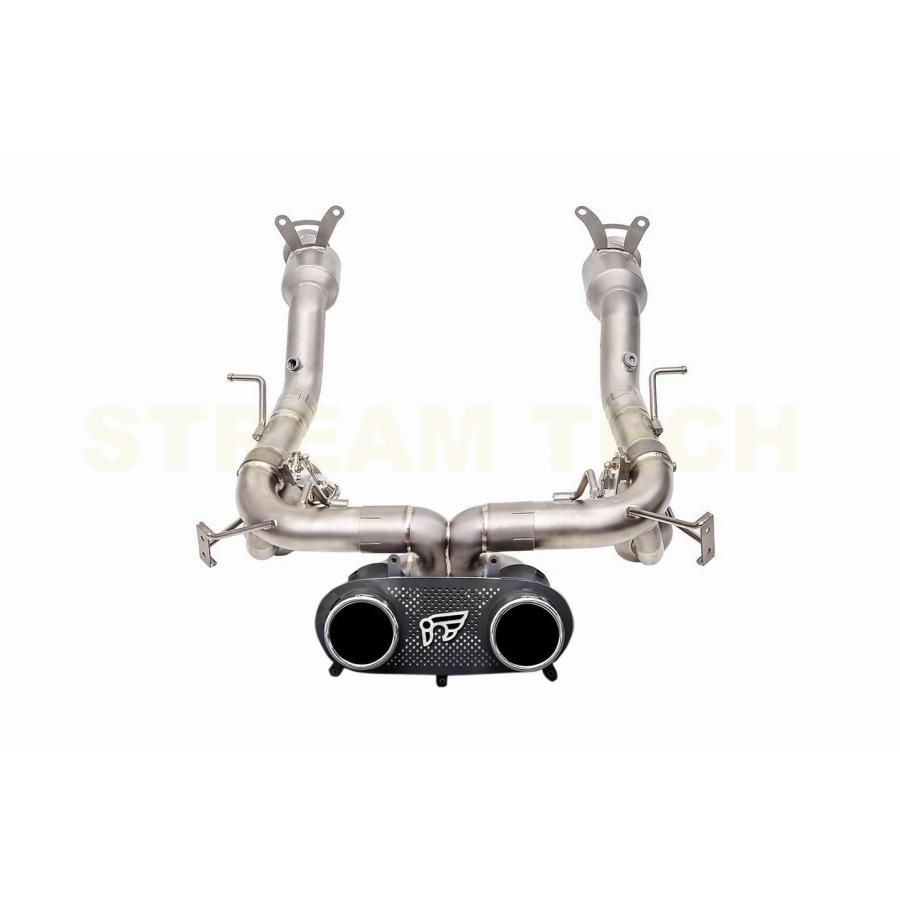 iPE イノテック Ferrari 458 イタリア スパイダー用 可変バルブ マフラー F1 Edition チタン製 キャタライザー テールエンド フェラーリ Italia Spider |  | 10