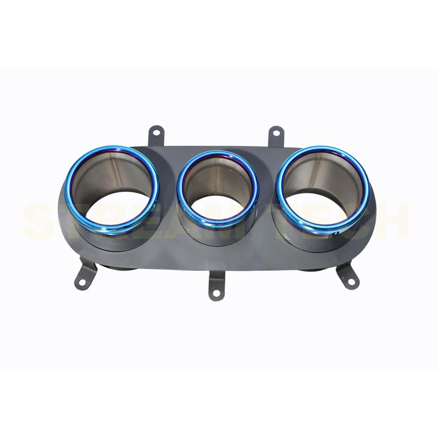 iPE イノテック Ferrari 458 イタリア スパイダー用 可変バルブ マフラー F1 Edition チタン製 キャタライザー テールエンド フェラーリ Italia Spider |  | 18