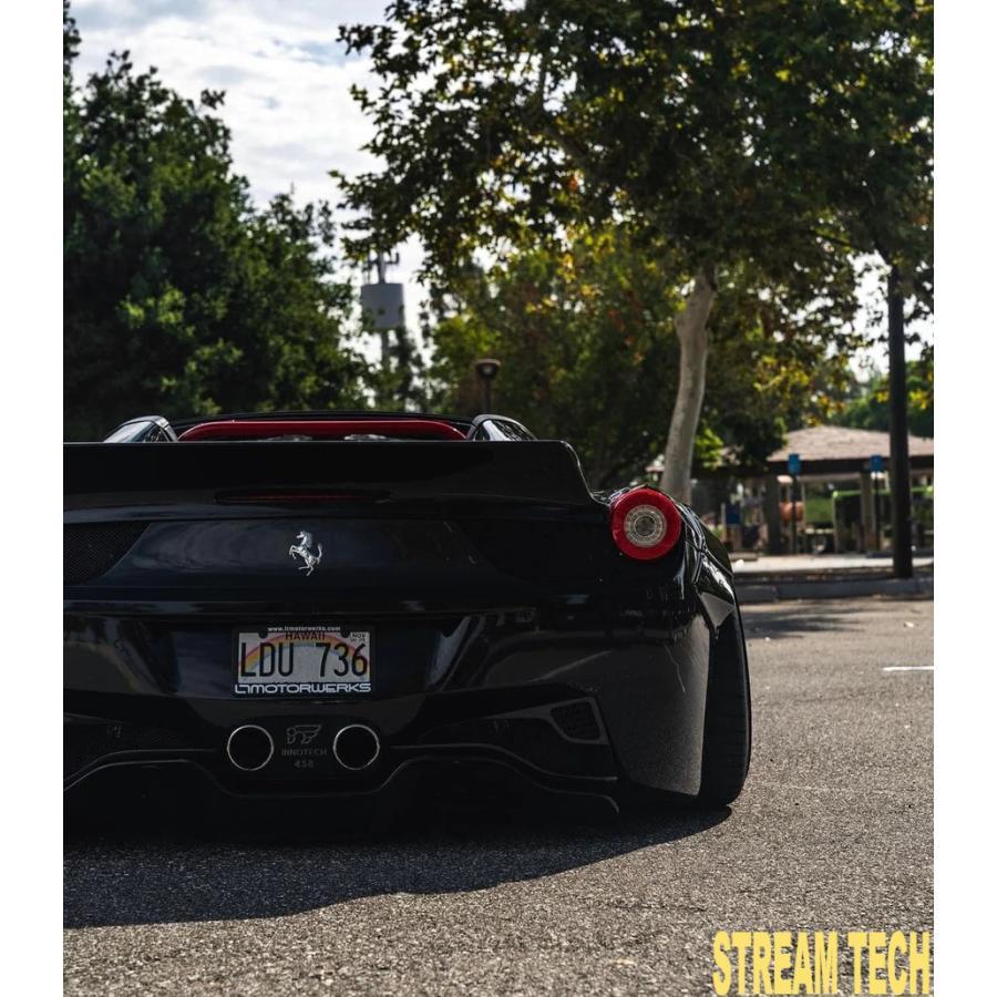 iPE イノテック Ferrari 458 イタリア スパイダー用 可変バルブ マフラー F1 Edition チタン製 キャタライザー テールエンド フェラーリ Italia Spider |  | 20