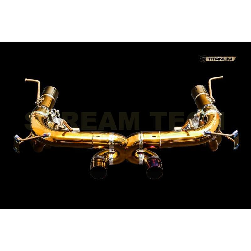 iPE イノテック Ferrari 458 イタリア スパイダー用 可変バルブ マフラー F1 Edition チタン製 キャタライザー テールエンド フェラーリ Italia Spider |  | 07