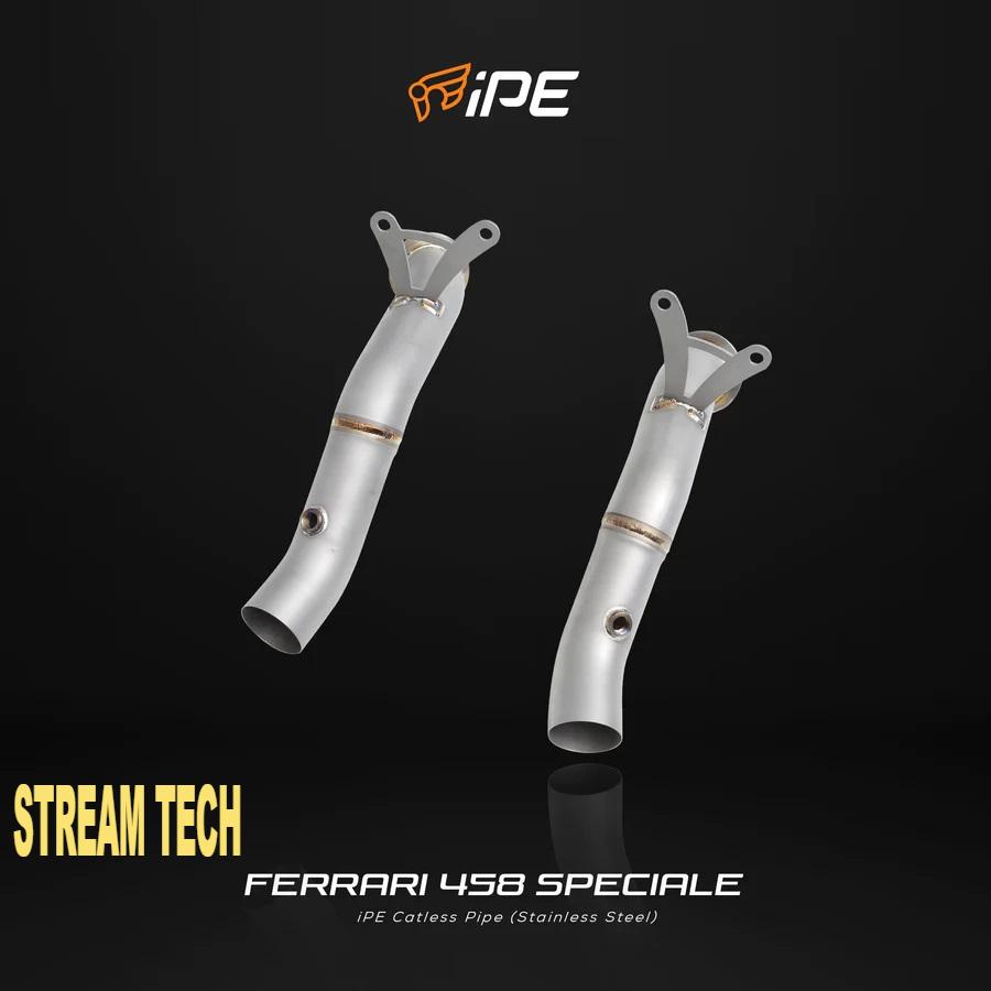 iPE イノテック Ferrari 458 スペチアーレ用 可変バルブ マフラー チタン製 キャタライザー フェラーリ Speciale アペルタ |  | 03