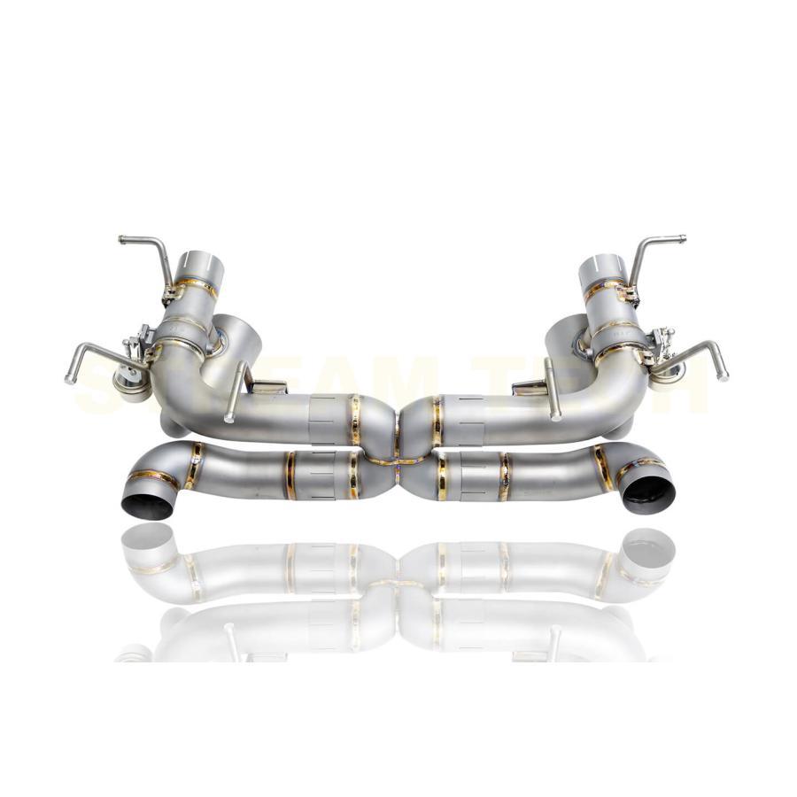 iPE イノテック Ferrari 458 スペチアーレ用 可変バルブ マフラー チタン製 キャタライザー フェラーリ Speciale アペルタ |  | 05