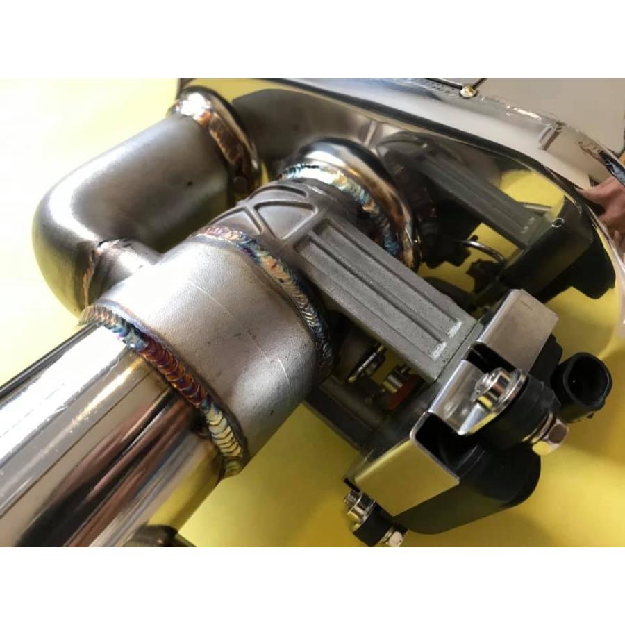 Benz メルセデス ベンツ ｗ213 E43 用 可変 バルブ マフラー Krystal Exhaust Krystal Exhaust Be E43 Stream Tech 通販 Yahoo ショッピング