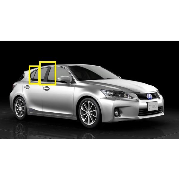 LEXUS レクサス CT200h用 リアルカーボン ピラーパネル 6点 LEXUS レクサス CT200h用 リアルカーボン ピラーパネル 6点
