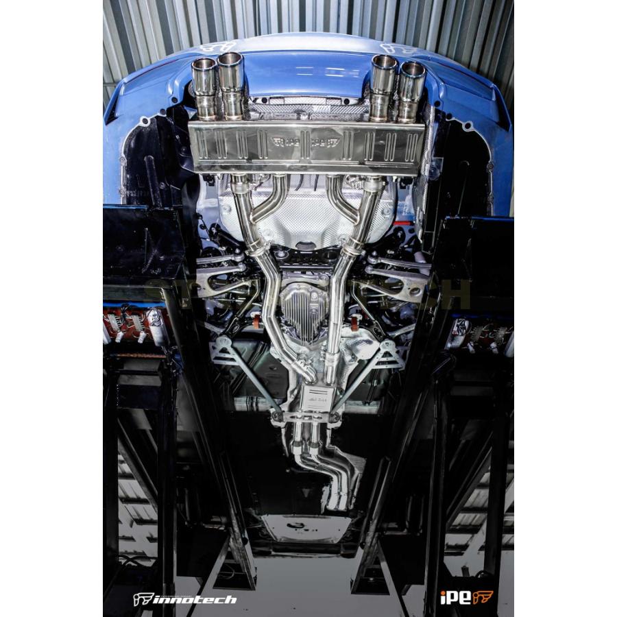 iPE イノテック BMW F80 M3 F82 F83 M4用 可変バルブ マフラー Loudバージョン ステンレス製 テールエンド Mシリーズ S55B30 |  | 02