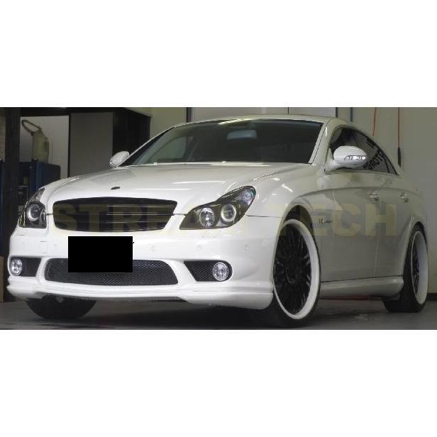 BENZ メルセデス ベンツ W219 CLS 前期用 新型 4ライン センターグリル ホワイト フロントグリル ラジエターグリル スポーツグリル C219 人気商品 |  | 03