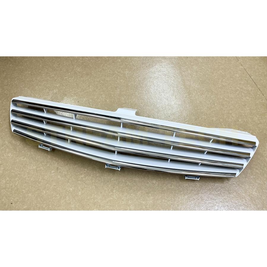 BENZ メルセデス ベンツ W219 CLS 前期用 新型 4ライン センターグリル ホワイト フロントグリル ラジエターグリル スポーツグリル C219 人気商品 |  | 05