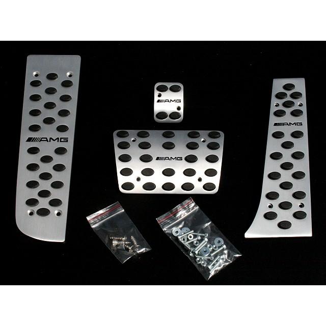 BENZ メルセデス ベンツ W204 S204 C204 Cクラス 右ハンドル用 AMG アルミペダル 4点セット セダン/ワゴン/クーペ RHD |  | 02