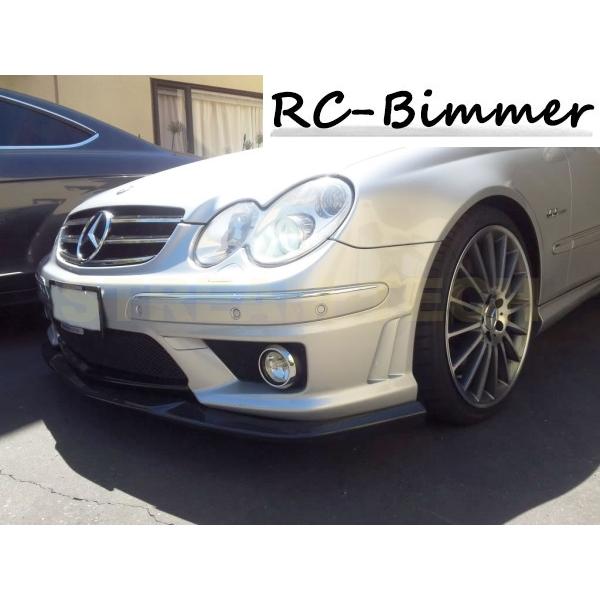 BENZ メルセデス ベンツ W209 CLK55 CLK63 AMG CLK550 後期用 カーボン フロントスポイラー リップスポイラー フロントリップ バンパーリップ アンダーリップ |  | 03