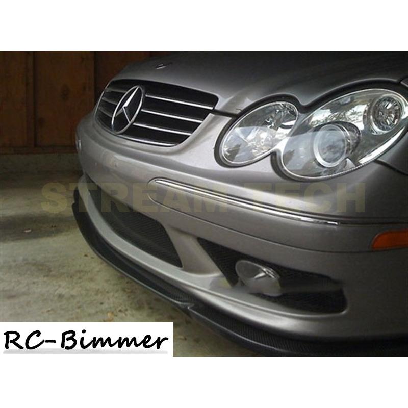 BENZ メルセデス ベンツ W209 CLK55 AMG CLK500用 カーボン フロントスポイラー リップスポイラー フロントリップ バンパーリップ アンダーリップ W203 C32 |  | 04