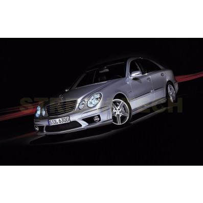 BENZ メルセデス ベンツ W211 Eクラス用 E63 AMGタイプ サイドステップ 左右セット サイドスカート サイドスポイラー サイドシル PPウレタン製 未塗装 セダン |  | 02