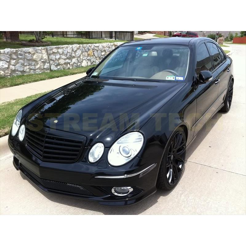 BENZ メルセデス ベンツ W211 Eクラス 後期用 艶有ブラック センターグリル フロントグリル ラジエターグリル スポーツグリル E240 E350 E500 E63 AMG 人気商品 |  | 01