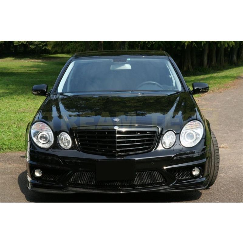 BENZ メルセデス ベンツ W211 Eクラス 後期用 艶有ブラック センターグリル フロントグリル ラジエターグリル スポーツグリル E240 E350 E500 E63 AMG 人気商品 |  | 02
