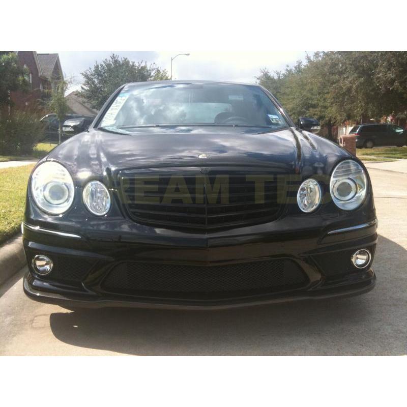 BENZ メルセデス ベンツ W211 Eクラス 後期用 艶有ブラック センターグリル フロントグリル ラジエターグリル スポーツグリル E240 E350 E500 E63 AMG 人気商品 |  | 04