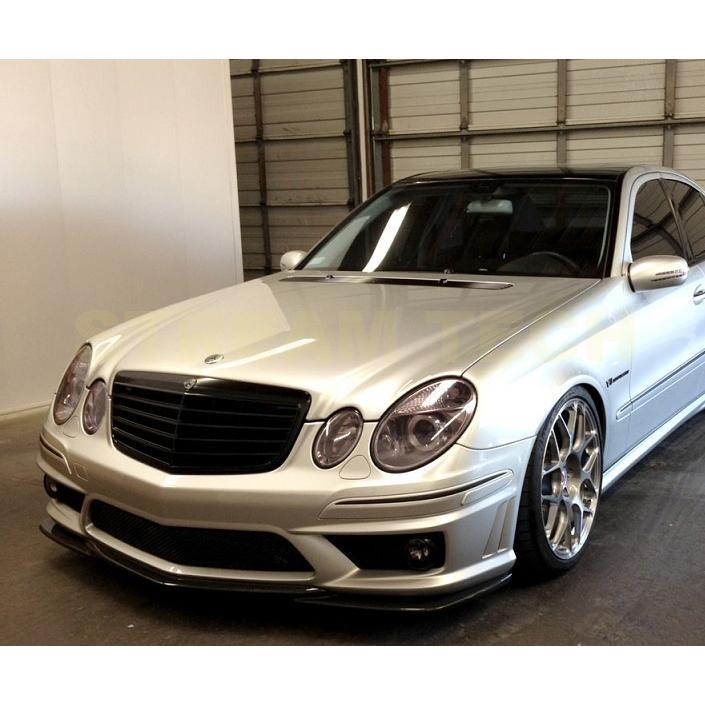 BENZ メルセデス ベンツ W211 Eクラス 後期用 艶有ブラック センターグリル フロントグリル ラジエターグリル スポーツグリル E240 E350 E500 E63 AMG 人気商品 |  | 08
