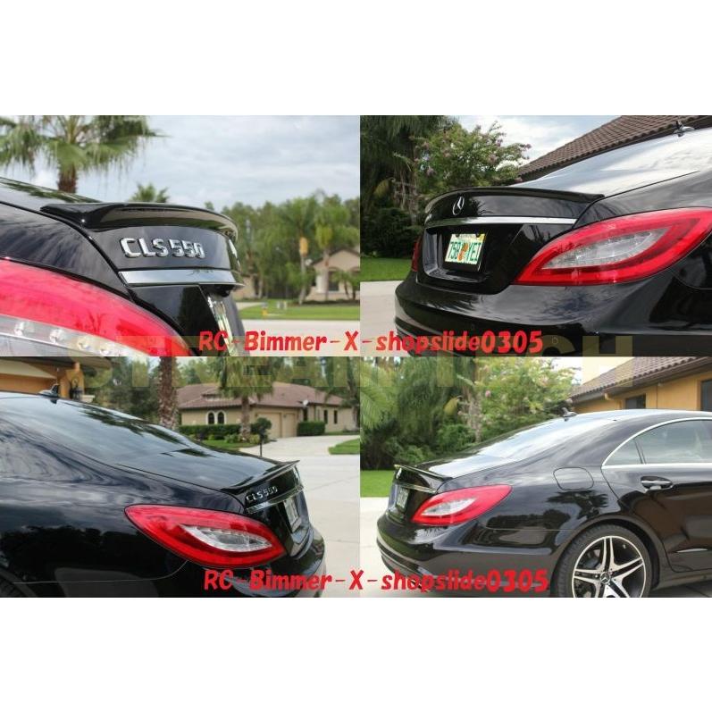 BENZ メルセデス ベンツ W218 C218 CLS 4ドアクーペ用 AMGタイプ トランクスポイラー ABS製 リアスポイラー リアウイング CLS63 AMG 未塗装 塗装代行可能 人気 | 