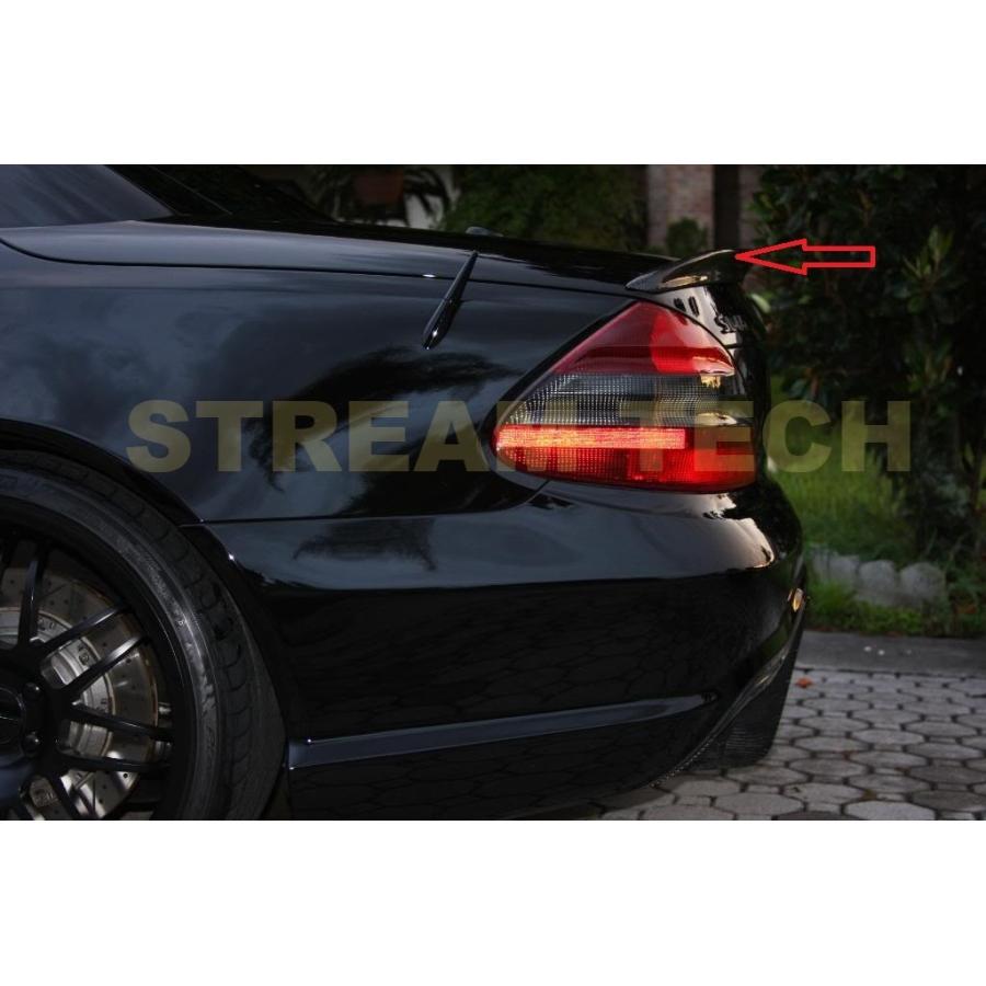 絶妙なデザイン ベンツ R230 SL55 AMG前期用 カーボンディフューザー