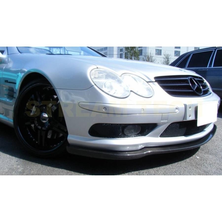 BENZ メルセデス ベンツ R230 SL55 AMG SL600用 カーボン フロントスポイラー リップスポイラー フロントリップ バンパーリップ アンダーリップ 綾織 人気商品 |  | 04