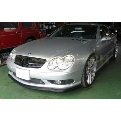 BENZ メルセデス ベンツ R230 SL55 AMG SL600用 カーボン フロントスポイラー リップスポイラー フロントリップ バンパーリップ アンダーリップ 綾織 人気商品 |  | 06