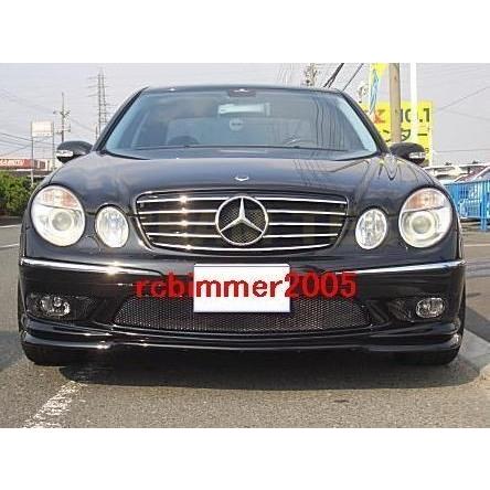 BENZ メルセデス ベンツ W211 E55 AMG用 CAタイプ カーボン フロントスポイラー リップスポイラー フロントリップ バンパーリップ アンダーリップ Eクラス 人気 |  | 01