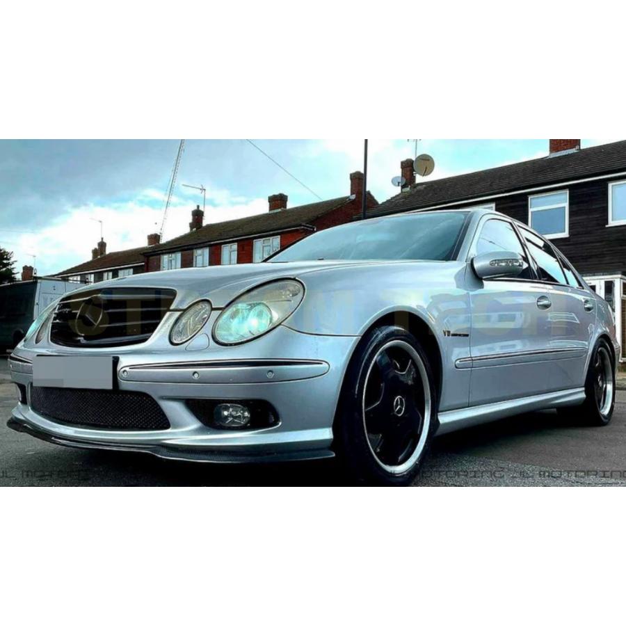 BENZ メルセデス ベンツ W211 E55 AMG用 CAタイプ カーボン フロントスポイラー リップスポイラー フロントリップ バンパーリップ アンダーリップ Eクラス 人気 |  | 05