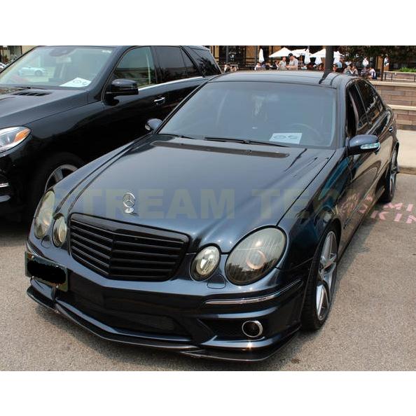 BENZ メルセデス ベンツ W211 E55 AMG用 CAタイプ カーボン フロントスポイラー リップスポイラー フロントリップ バンパーリップ アンダーリップ Eクラス 人気 |  | 06