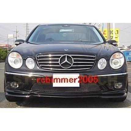 BENZ メルセデス ベンツ W211 Eクラス 後期用 メッキブラック センターグリル フロントグリル ラジエターグリル スポーツグリル バンパーグリル E63 AMG 人気 |  | 05