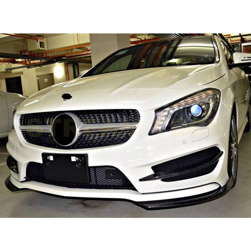 メルセデスベンツC117/W117 CLA A180 A200 A220 A250 amg CLA45 フロントバンパー リップスポイラー スプリッター カナード ベント セット meteo88_bzw117-r-lip