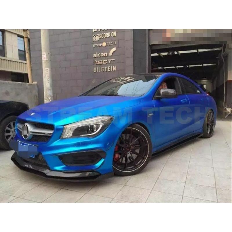 BENZ メルセデス ベンツ W117 C117 X117 CLA45 AMG 前期用 DTMタイプ カーボン フロントスポイラー リップスポイラー フロントリップ バンパーリップ 綾織 人気 |  | 01