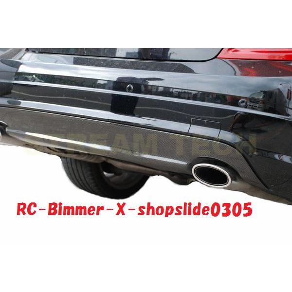 BENZ メルセデス ベンツ W204 Cクラス セダン 前期用 カーボン リアディフューザーパネル 左右2本出し リアアンダーパネル カーボンパネル C200 C300 C350 人気 |  | 01