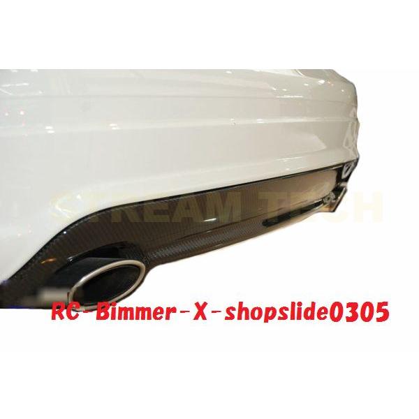 BENZ メルセデス ベンツ W204 Cクラス セダン 前期用 カーボン リアディフューザーパネル 左右2本出し リアアンダーパネル カーボンパネル C200 C300 C350 人気 |  | 02