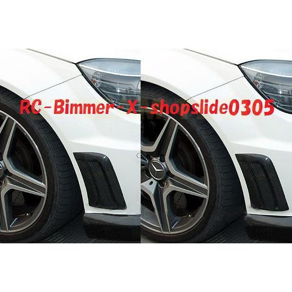 BENZ メルセデス ベンツ W204 S204 C63 AMG 前期用 リアルカーボン サイドダクトパネル フロントダクトカバー ダクトガーニッシュ 綾織カーボン Cクラス 人気 | 