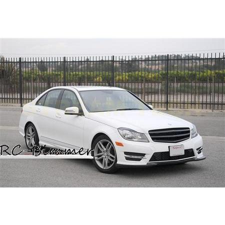 BENZ メルセデス ベンツ W204 Cクラス用 カーボン フロントグリル センターグリル ラジエターグリル バンパーグリル カーボングリル 綾織カーボン セダン ワゴン |  | 01
