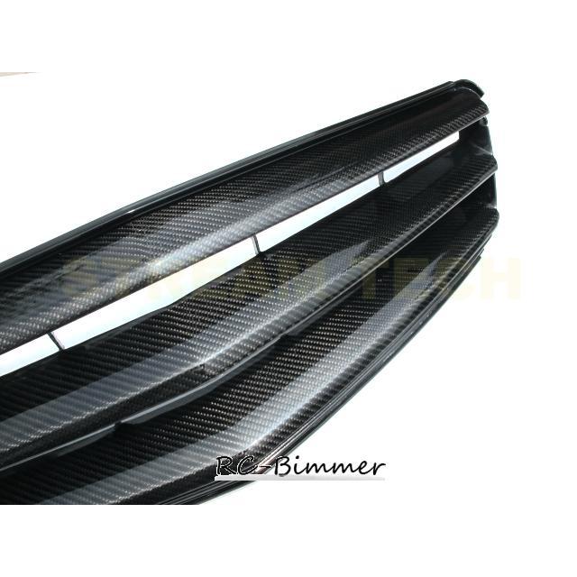 BENZ メルセデス ベンツ W204 Cクラス用 カーボン フロントグリル センターグリル ラジエターグリル バンパーグリル カーボングリル 綾織カーボン セダン ワゴン |  | 05